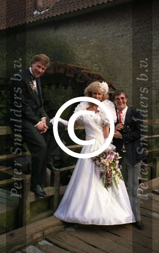 14 Maart 1989
Trouwen Marga Bult met Jan v Ingen.
Foto Peter Smulders BV