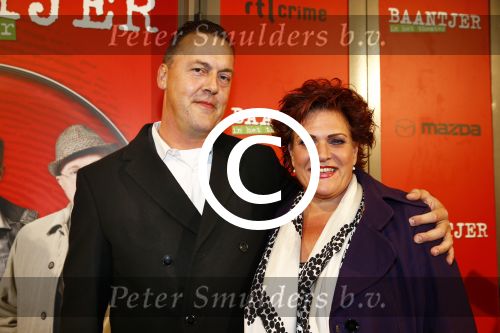 Amsterdam 7 oktober 2013
Premiere Baantjer in het nieuwe de la mar theater. Marjolein Touw met vriend