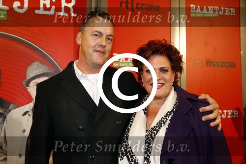 Amsterdam 7 oktober 2013
Premiere Baantjer in het nieuwe de la mar theater. Marjolein Touw met vriend