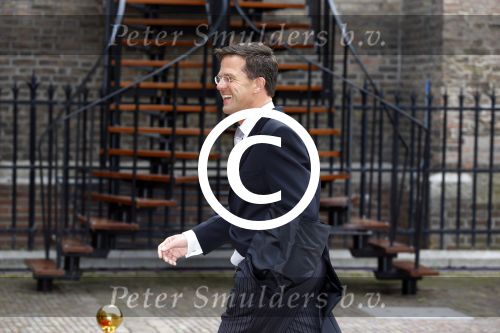 Den Haag 17 september 2013
Prinsjesdag op het binnenhof.
Mark Rutte