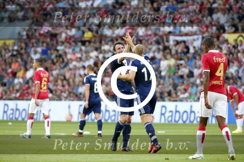 Eindhoven, 19 juli 2013
Afscheidswedstrijd van Mark v Bommel in het psv stadion. 
Mark v Bommel
Peter Smulders bv