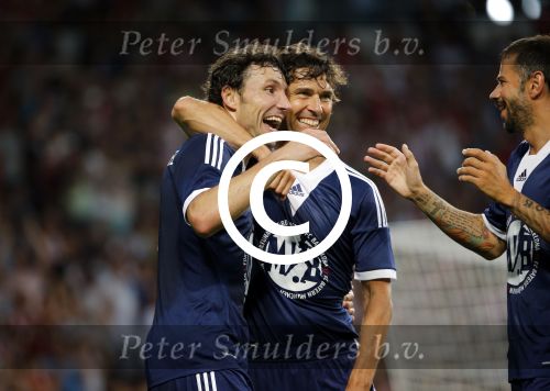 Eindhoven, 19 juli 2013
Afscheidswedstrijd van Mark v Bommel in het psv stadion. 
Mark v Bommel
Peter Smulders bv