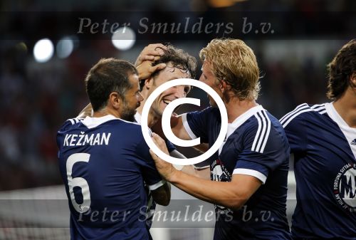 Eindhoven, 19 juli 2013
Afscheidswedstrijd van Mark v Bommel in het psv stadion. 
Mark v Bommel
Peter Smulders bv