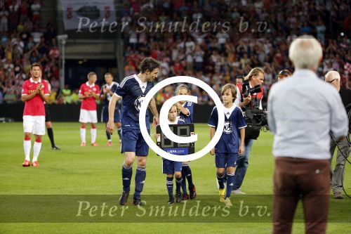 Eindhoven, 19 juli 2013
Afscheidswedstrijd van Mark v Bommel in het psv stadion. 
Mark v Bommel
Peter Smulders bv
