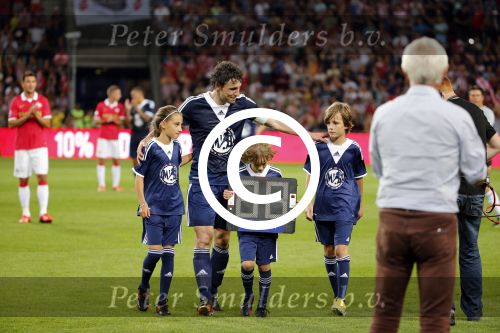 Eindhoven, 19 juli 2013
Afscheidswedstrijd van Mark v Bommel in het psv stadion. 
Mark v Bommel
Peter Smulders bv
