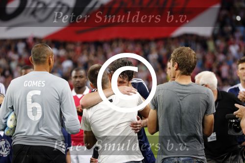 Eindhoven, 19 juli 2013
Afscheidswedstrijd van Mark v Bommel in het psv stadion. 
Mark v Bommel
Peter Smulders bv