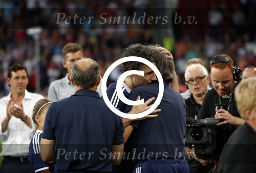 Eindhoven, 19 juli 2013
Afscheidswedstrijd van Mark v Bommel in het psv stadion. 
Mark v Bommel
Peter Smulders bv