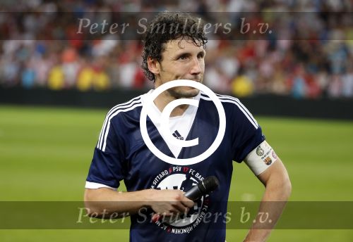 Eindhoven, 19 juli 2013
Afscheidswedstrijd van Mark v Bommel in het psv stadion. 
Mark v Bommel
Peter Smulders bv