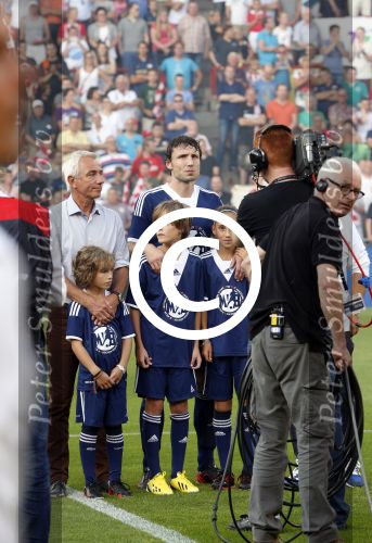 Eindhoven, 19 juli 2013
Afscheidswedstrijd van Mark v Bommel in het psv stadion. 
Mark v Bommel
Peter Smulders bv