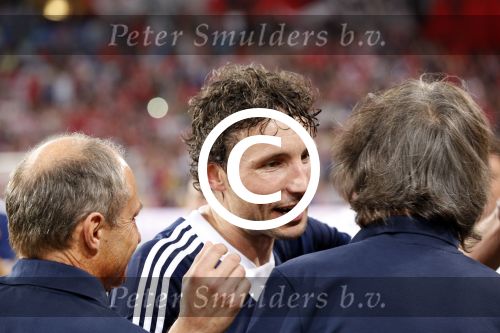 Eindhoven, 19 juli 2013
Afscheidswedstrijd van Mark v Bommel in het psv stadion. 
Mark v Bommel
Peter Smulders bv