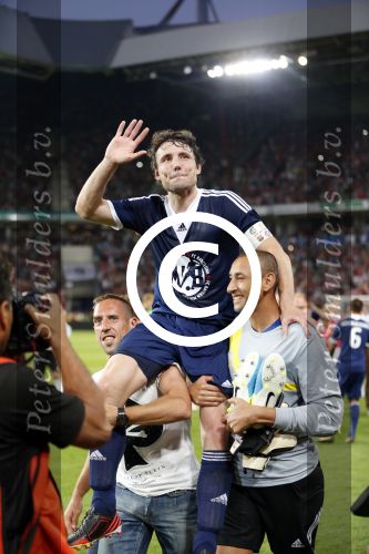 Eindhoven, 19 juli 2013
Afscheidswedstrijd van Mark v Bommel in het psv stadion. 
Mark v Bommel
Peter Smulders bv