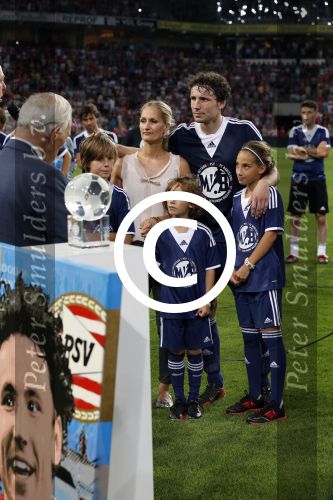 Eindhoven, 19 juli 2013
Afscheidswedstrijd van Mark v Bommel in het psv stadion. 
Mark v Bommel
Peter Smulders bv