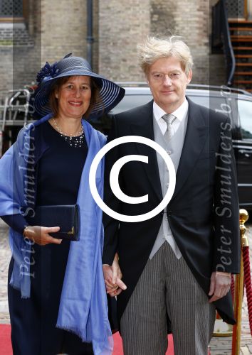 Den Haag 17 september 2013
Prinsjesdag op het binnenhof. Martin v Rijn met vrouw
