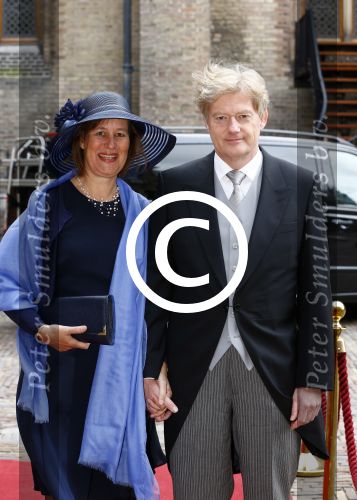 Den Haag 17 september 2013
Prinsjesdag op het binnenhof. Martin v Rijn met vrouw