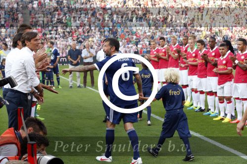 Eindhoven, 19 juli 2013
Afscheidswedstrijd van Mark v Bommel in het psv stadion. 
Mateja Kezman
Peter Smulders bv