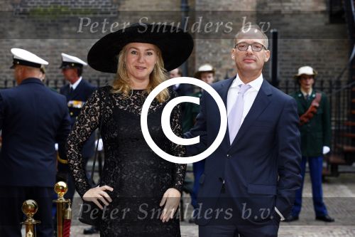 Den Haag 17 september 2013
Prinsjesdag. MELANIE SCHULZ VAN HAEGEN-MAAS GEESTERANUS MET PARTNER HARO SCHULZ VAN HAEGEN