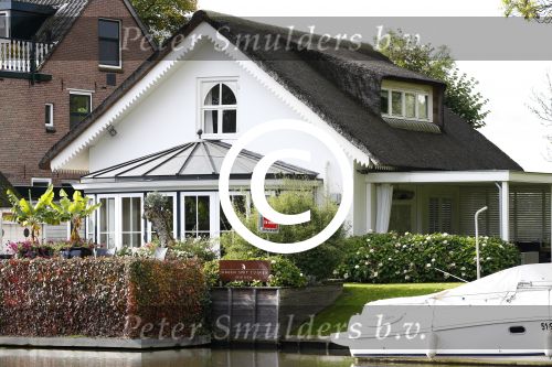 Breukelen 10 oktober 2013
Het huis van Milika Peterzon en Jurgen Smit aan de vecht staat te koop