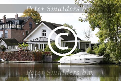 Breukelen 10 oktober 2013
Het huis van Milika Peterzon en Jurgen Smit aan de vecht staat te koop