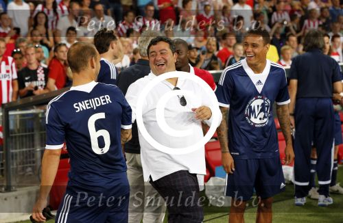Eindhoven, 19 juli 2013
Afscheidswedstrijd van Mark v Bommel in het psv stadion. 
Mino Raiola
Peter Smulders bv