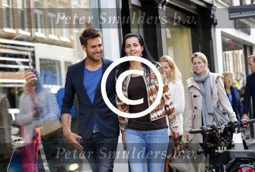 Amsterdam 5 oktober 2013
Nick Schilder met zijn vriendin Kirsten op de pc hooftstraat