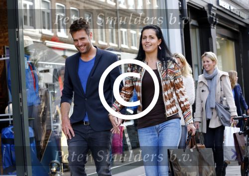 Amsterdam 5 oktober 2013
Nick Schilder met zijn vriendin Kirsten op de pc hooftstraat