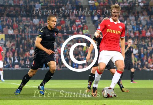 Eindhoven, 25 September 2013 
KNVB beker wedstrijd PSV-Telstar, eindstand 4-1
Oscar Hiljemark
Foto Daan Huizing