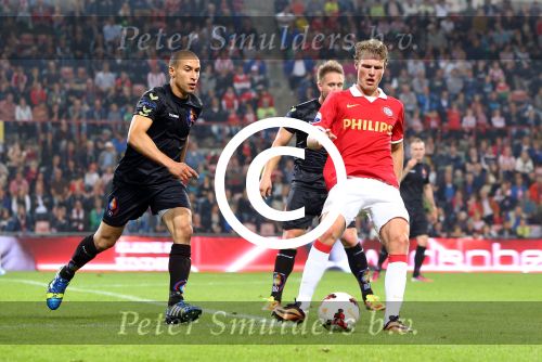 Eindhoven, 25 September 2013 
KNVB beker wedstrijd PSV-Telstar, eindstand 4-1
Oscar Hiljemark
Foto Daan Huizing