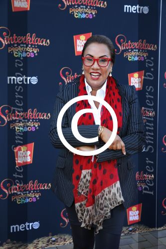 Amsterdam  29 september 2013
Premiere sinterklaas en de pepernoten chaos in pathe arena. Patty Brard met Antoine en vrienden