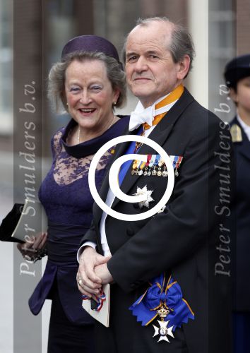 Amsterdam, 30 april 2013
Inhuldiging Koning Willem Alexander en Koningin Maxima
Pim Waldeck met zijn vrouw
Foto Peter Smulders BV