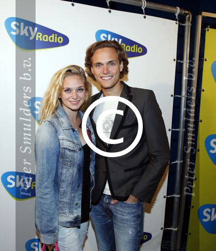 Hilversum 24 september 2013
25 jaar sky radio in studio 21 op het mediapark. Pip Pellens en Pim Wessels