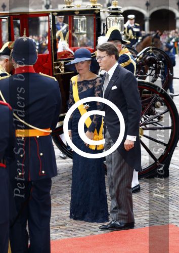 Den Haag 17 september 2013
De eerste keer prinsjesdag met Koning Willem Alexander Koningin Maxima Prinses Laurentien en Prins Constantijn