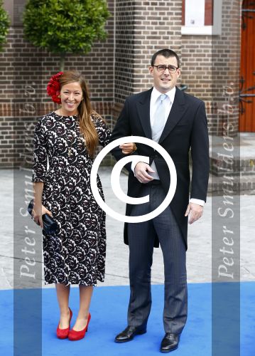 Apeldoorn 5 oktober 2013
Zijne Koninklijke Hoogheid Prins Jaime de Bourbon de Parme en Viktï¿½ria Cservenyï¿½k trouwen in de kerk onze lieve vrouwe ten hemelopneming in Apeldoorn. Prinses Juliana en haar broer Prins Nicolas