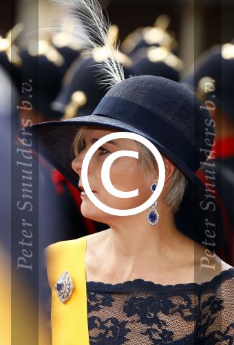 Den Haag 17 september 2013
De eerste keer prinsjesdag met Koning Willem Alexander Koningin Maxima Prinses Laurentien en Prins Constantijn