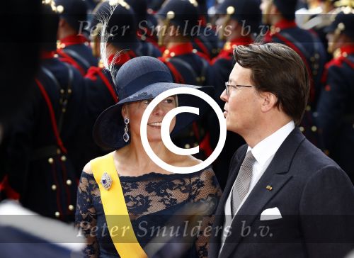 Den Haag 17 september 2013
De eerste keer prinsjesdag met Koning Willem Alexander Koningin Maxima Prinses Laurentien en Prins Constantijn