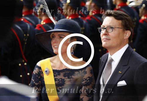 Den Haag 17 september 2013
De eerste keer prinsjesdag met Koning Willem Alexander Koningin Maxima Prinses Laurentien en Prins Constantijn