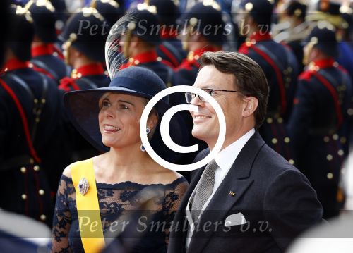 Den Haag 17 september 2013
De eerste keer prinsjesdag met Koning Willem Alexander Koningin Maxima Prinses Laurentien en Prins Constantijn