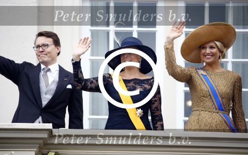 Den Haag 17 september 2013
De eerste keer prinsjesdag met Koning Willem Alexander Koningin Maxima Prinses Laurentien en Prins Constantijn