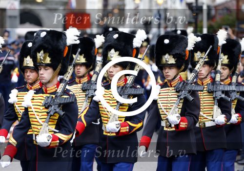 Den Haag 17 september 2013
De eerste keer prinsjesdag met Koning Willem Alexander Koningin Maxima Prinses Laurentien en Prins Constantijn