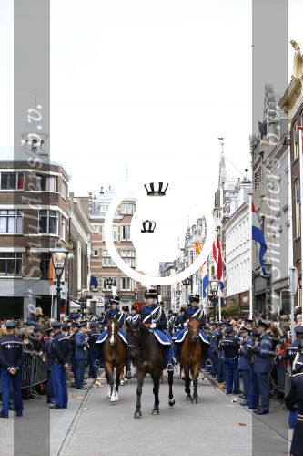 Den Haag 17 september 2013
De eerste keer prinsjesdag met Koning Willem Alexander Koningin Maxima Prinses Laurentien en Prins Constantijn