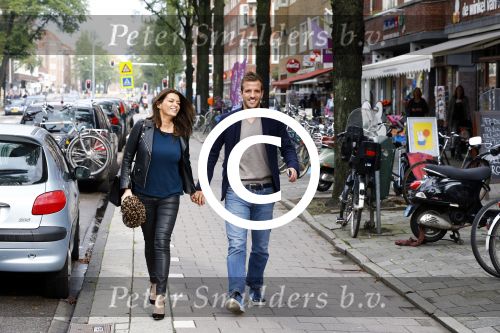 Amsterdam 12 oktober 2013
Rafael v d Vaart en Sabia Boulahrouz hebben in het amstel hotel geslapen en gan daarna lunchen met de ouders van Rafael, Ramon en Lolita bij restaurant Oceania op de scheldestraat.