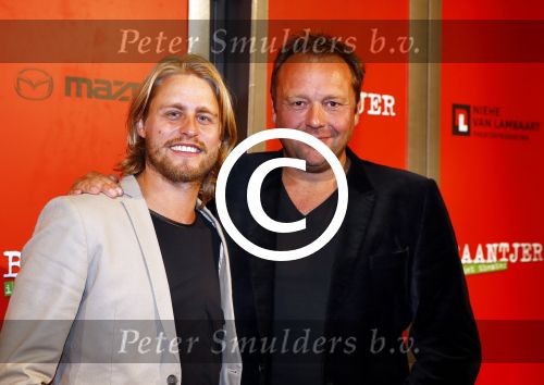 Amsterdam 7 oktober 2013
Premiere Baantjer in het nieuwe de la mar theater. Richard Groenendijk met Joel le Tombe