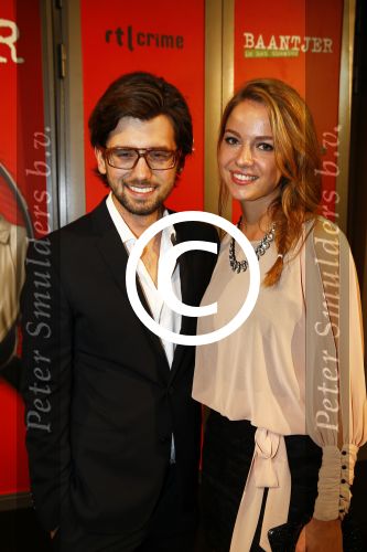Amsterdam 7 oktober 2013
Premiere Baantjer in het nieuwe de la mar theater. Ruud Feltkamp met vriendin