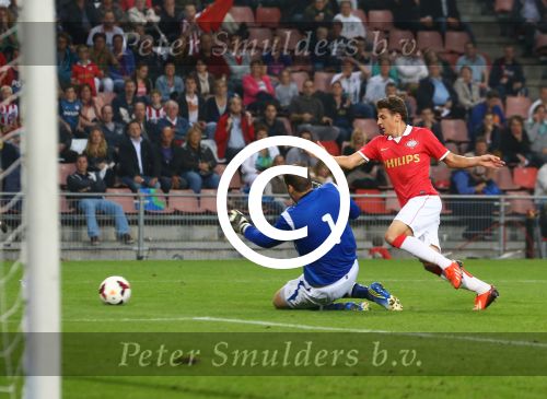 Eindhoven, 25 September 2013
KNVB Beker wedstrijd PSV-Telstar, eindstand 4-1
3 doelpunten Jurgen Locadia
Santiago Arias
Foto Junior Smulders