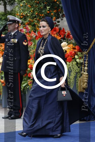 Amsterdam, 30 april 2013
Inhuldiging Koning Willem Alexander en Koningin Maxima
Sheikha Mozah bint Nasser Al Missned van Qatar
Foto Peter Smulders BV