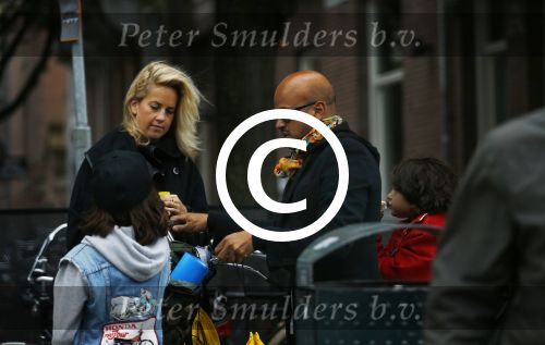 Amsterdam 19 september 2013
Steve te Pas met zijn kinderen en ...