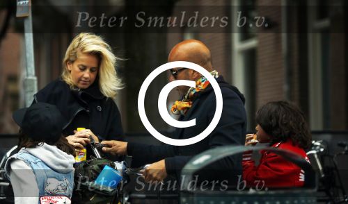 Amsterdam 19 september 2013
Steve te Pas met zijn kinderen en ...