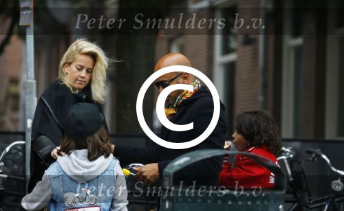 Amsterdam 19 september 2013
Steve te Pas met zijn kinderen en ...