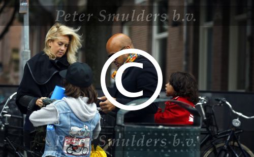 Amsterdam 19 september 2013
Steve te Pas met zijn kinderen en ...
