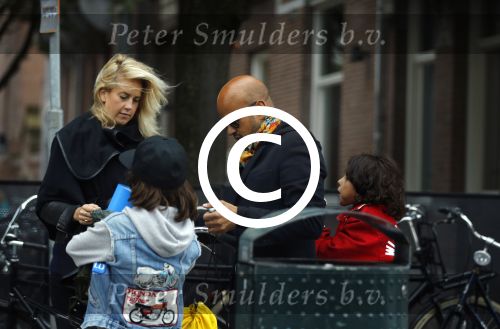Amsterdam 19 september 2013
Steve te Pas met zijn kinderen en ...