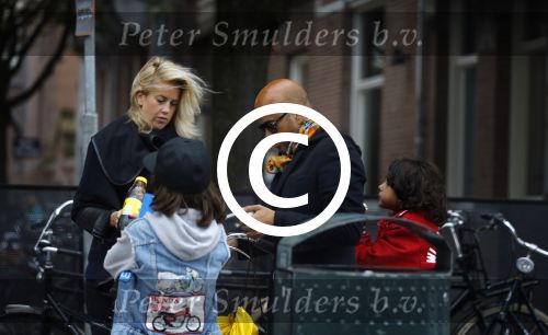 Amsterdam 19 september 2013
Steve te Pas met zijn kinderen en ...